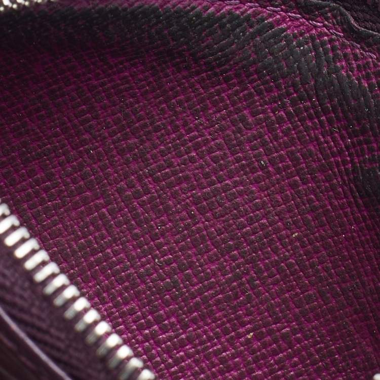 Pre Owned Louis Vuitton Cassis Epi Leather Key Pouch