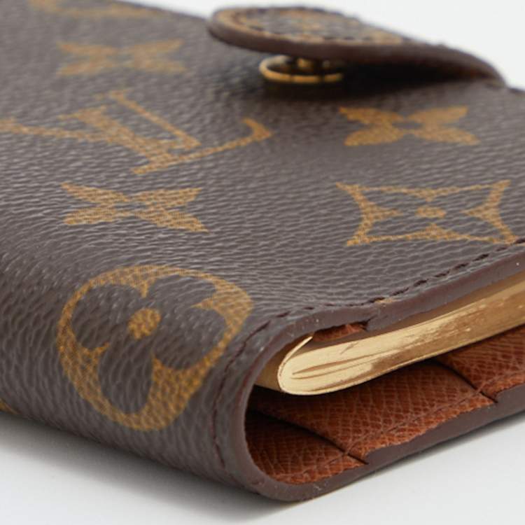 Pre Owned Louis Vuitton Monogram Canvas Mini Agenda Cover