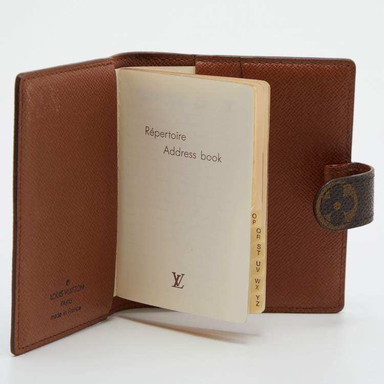 Pre Owned Louis Vuitton Monogram Canvas Mini Agenda Cover