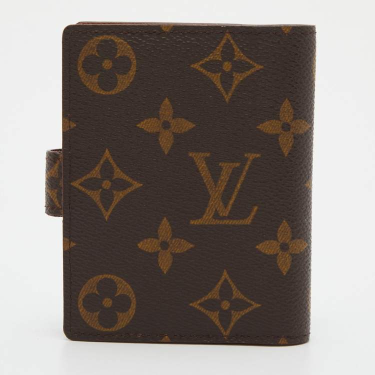 Pre Owned Louis Vuitton Monogram Canvas Mini Agenda Cover