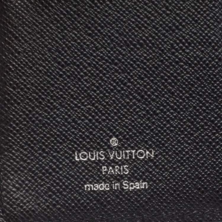 مملوكة مسبقًا Louis Vuitton Black Epi Leather Small Ring Agenda Cover
