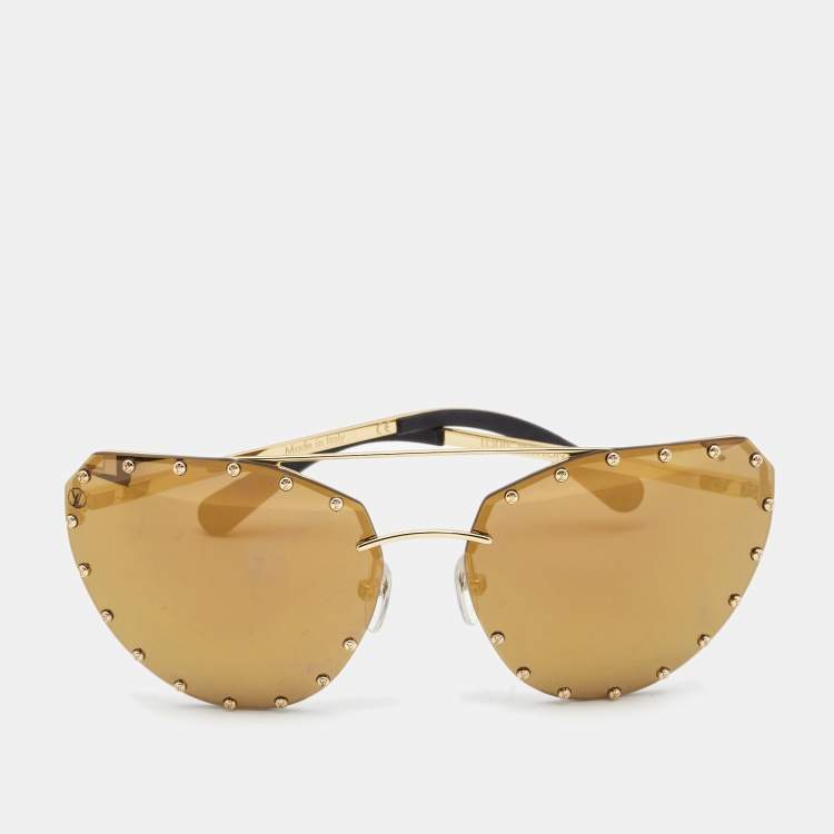 Louis Vuitton Gold Z0983W The Party Sunglasses Vuitton TLC