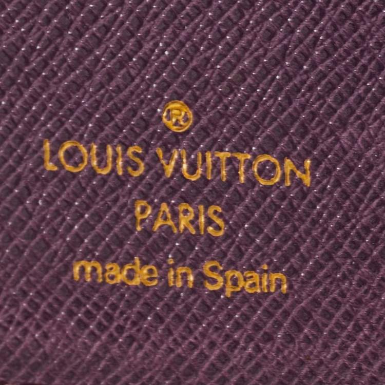 Pre Owned Louis Vuitton Tassil Yellow Epi Leather Small Ring Agenda Cover