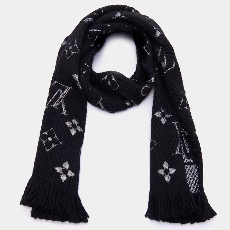 Louis Vuitton, Accessories, Louis Vuitton Monogram Shine Scarf Shawl White