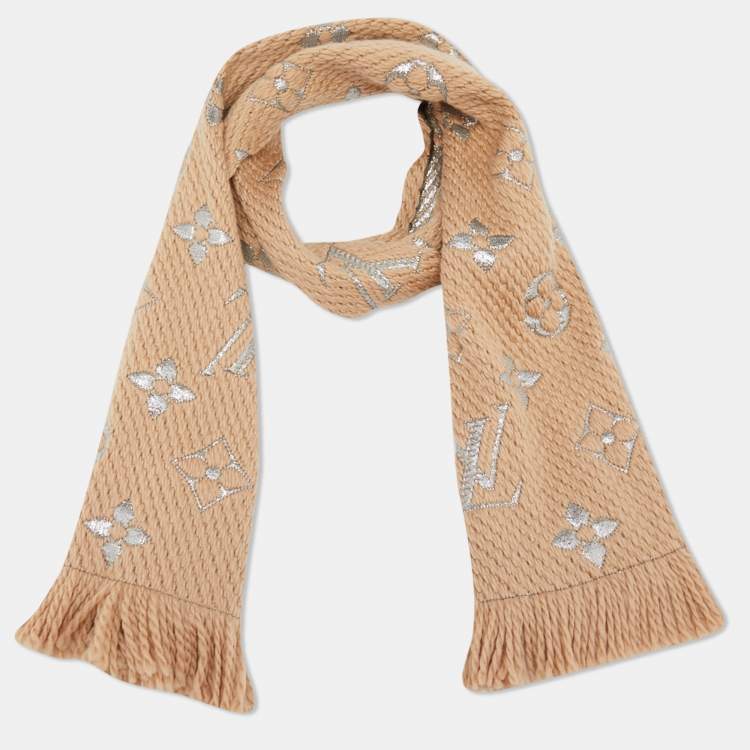 Louis Vuitton Logomania Wool Scarf - Brown Scarves and Shawls