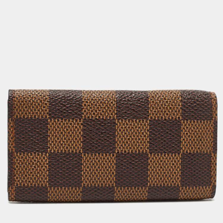 Pre Owned Louis Vuitton Damier Ebene Canvas 4 Key Holder