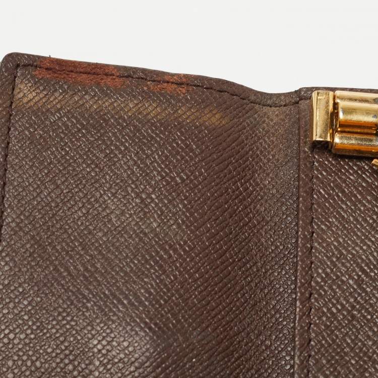 Pre Owned Louis Vuitton Damier Ebene Canvas 4 Key Holder