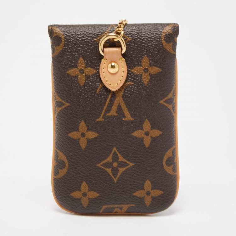 Pre Owned Louis Vuitton Monogram Canvas Phone Case MM