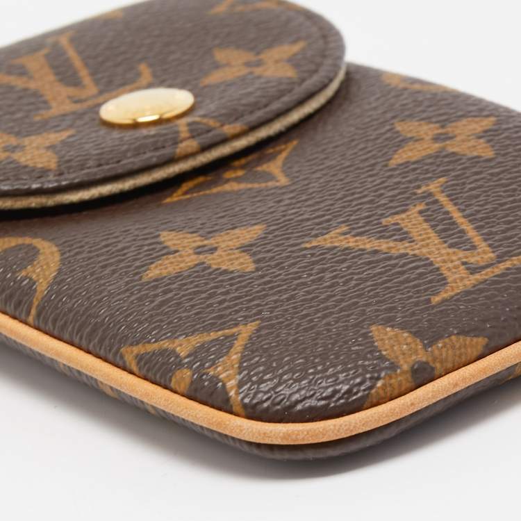 Pre Owned Louis Vuitton Monogram Canvas Phone Case MM