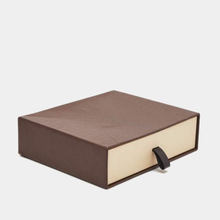 Pre Owned Louis Vuitton Wanted Resin Gunmetal Tone Bangle Bracelet