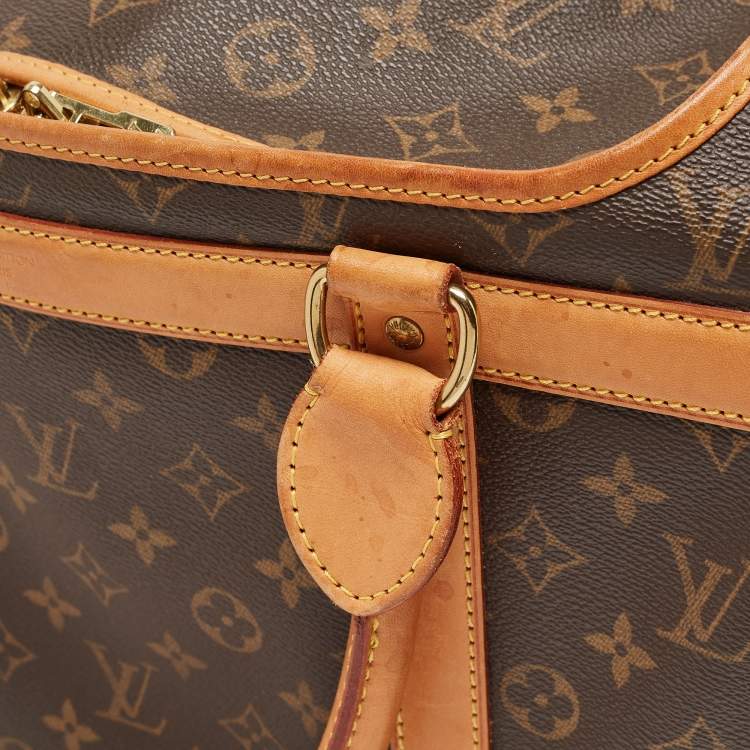 Pre Owned Louis Vuitton Monogram Canvas Dog Carrier 40
