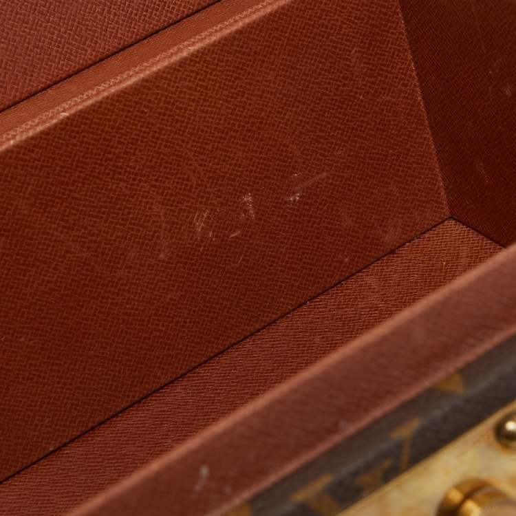 Pre Owned Louis Vuitton Monogram Canvas Boite A Tout Jewelry Case