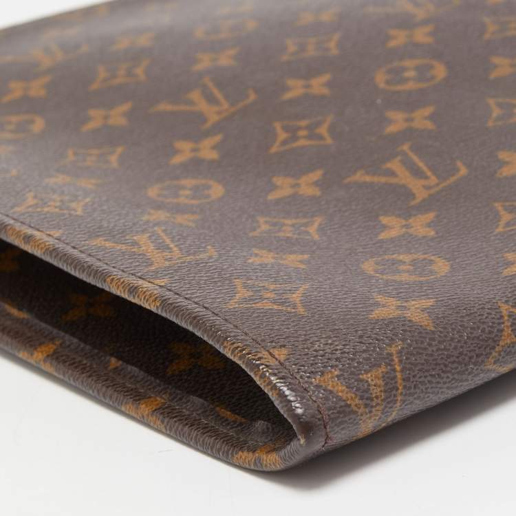 Pre Owned Louis Vuitton Monogram Canvas Poche Document Portfolio Case