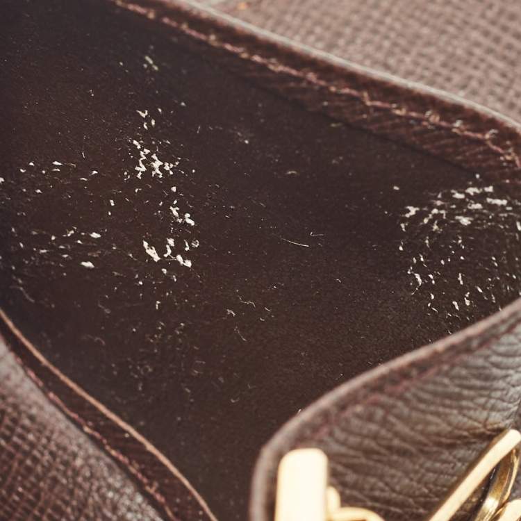 Pre Owned Louis Vuitton Damier Ebene Canvas 4 Key Holder