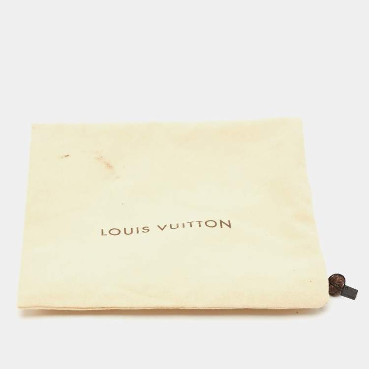 Pre Owned Louis Vuitton Multicolor Leopard Print Leather and Watersnake Wide Tie Belt 