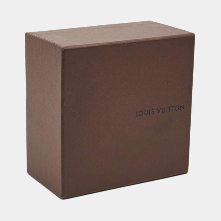 Pre Owned Louis Vuitton Monogram Canvas Oval Cut Belt 100CM