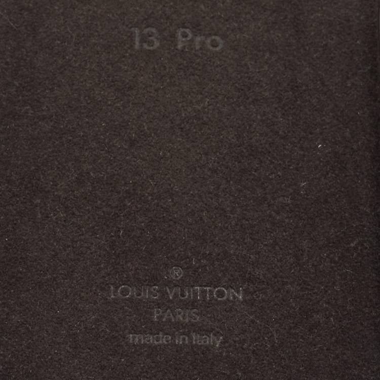 Pre Owned Louis Vuitton Reverse Monogram Giant Canvas iPhone 13 Pro Phone Case 