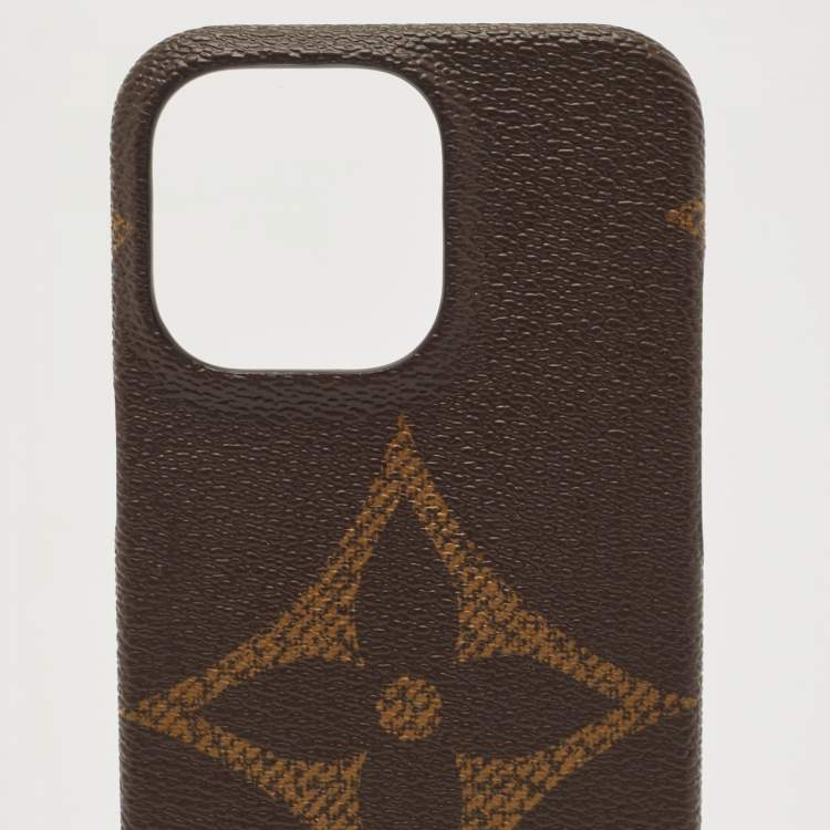 Pre Owned Louis Vuitton Reverse Monogram Giant Canvas iPhone 13 Pro Phone Case 