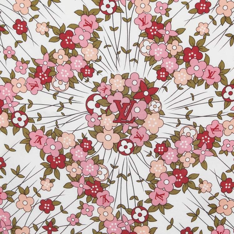 wallpaper louis vuitton flower pattern