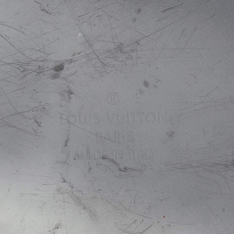 Pre Owned Louis Vuitton Monogram Plexiglass Cube Box Scott