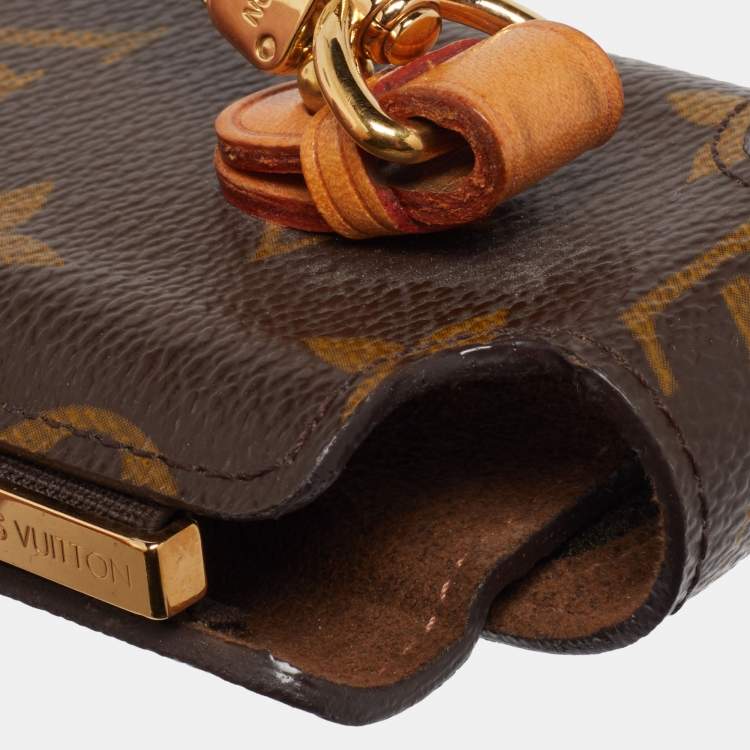 Pre Owned Louis Vuitton Monogram Canvas Etui Phone Case
