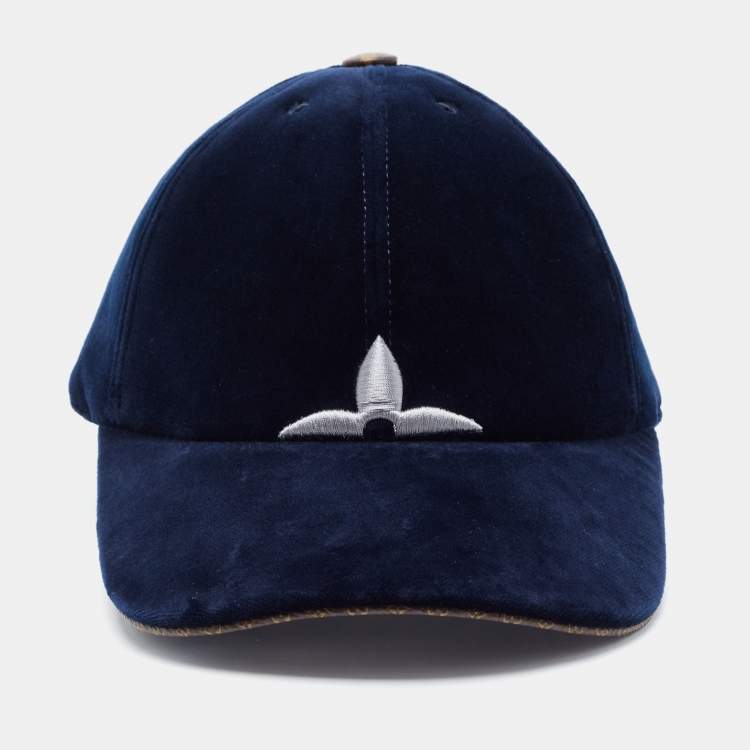 Louis Vuitton blue Monogram Baseball Cap