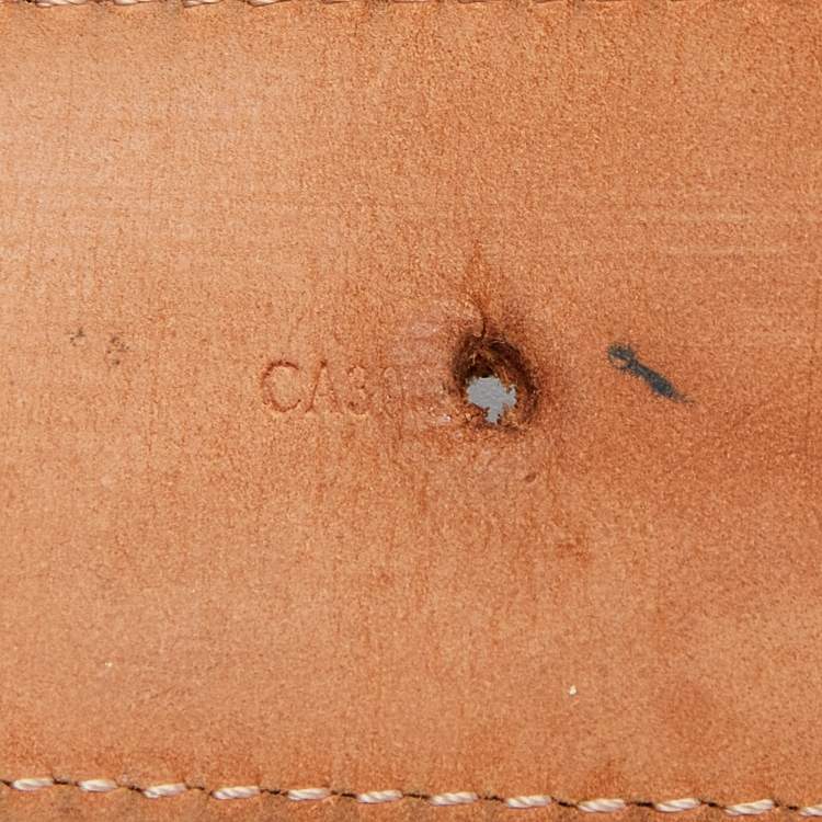 مملوكة مسبقًا Louis Vuitton Monogram Canvas Ceinture 1904 Buckle Belt 95CM