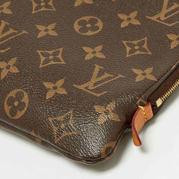 Pre Owned Louis Vuitton Monogram Poche Documents Portfolio Case