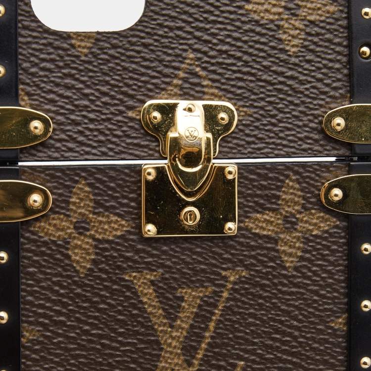 Pre Owned Louis Vuitton Monogram Canvas Eye Trunk iPhone 7 Case