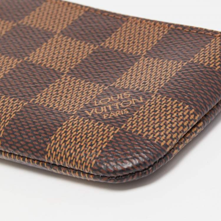 Pre Owned Louis Vuitton Damier Ebene Canvas Key Pouch