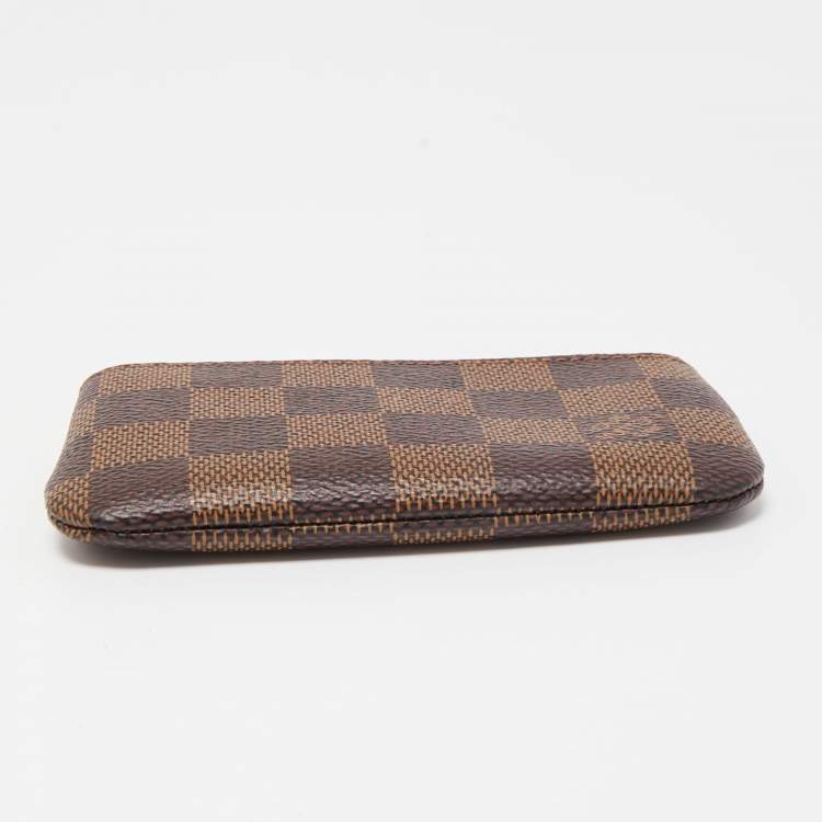 Pre Owned Louis Vuitton Damier Ebene Canvas Key Pouch
