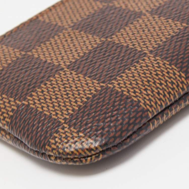 Pre Owned Louis Vuitton Damier Ebene Canvas Key Pouch