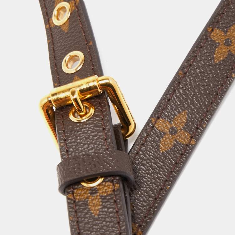 Pre Owned Louis Vuitton Monogram Canvas Adjustable Bag Shoulder Strap