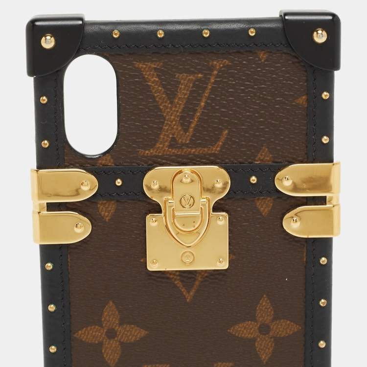 Pre Owned Louis Vuitton Monogram Canvas Eye-Trunk iPhone X/XS Case
