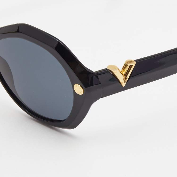 Pre Owned Louis Vuitton Black/Gold Z2368W Chamade Lady Sunglasses