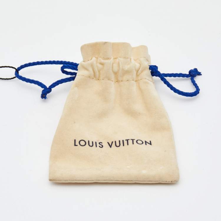 Pre Owned Louis Vuitton Essential V Gold Tone Bracelet
