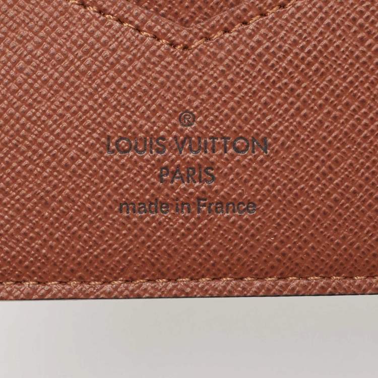 Pre Owned Louis Vuitton Monogram Canvas Passport Cover
