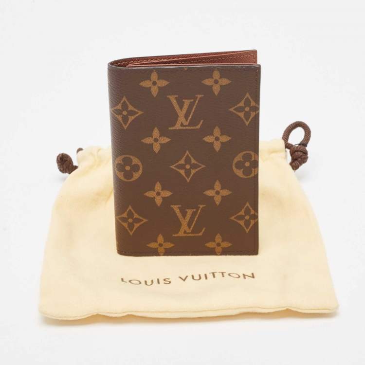 Pre Owned Louis Vuitton Monogram Canvas Passport Cover
