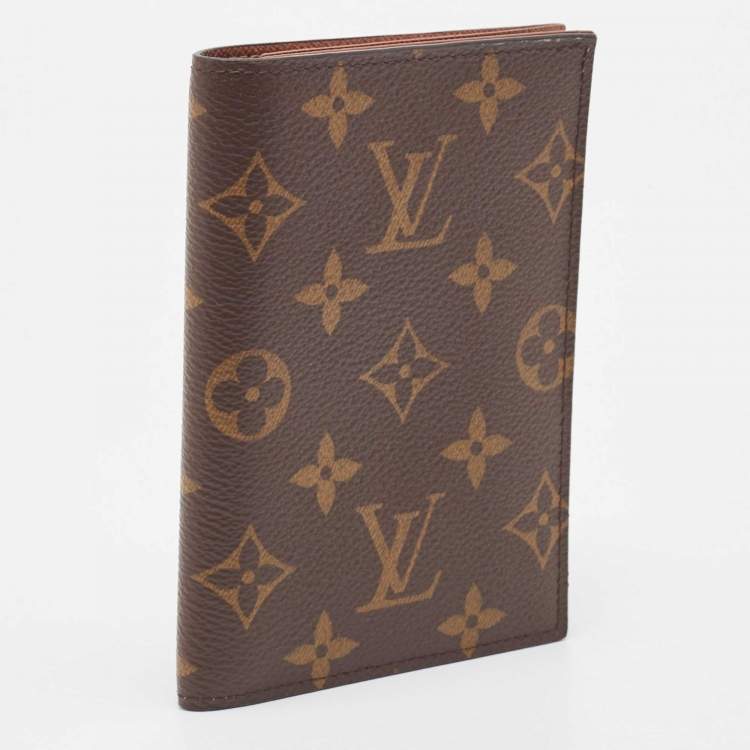 Pre Owned Louis Vuitton Monogram Canvas Passport Cover