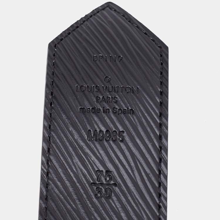 مملوكة مسبقًا Louis Vuitton Brown Monogram Canvas LV Circle Reversible Belt 75CM