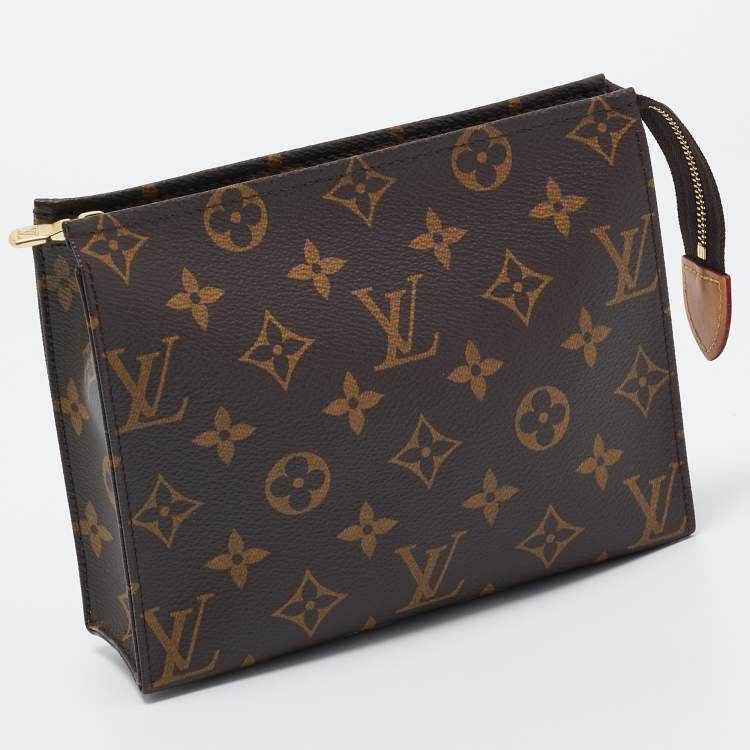 Pre Owned Louis Vuitton Monogram Canvas Toiletry 19 Pouch