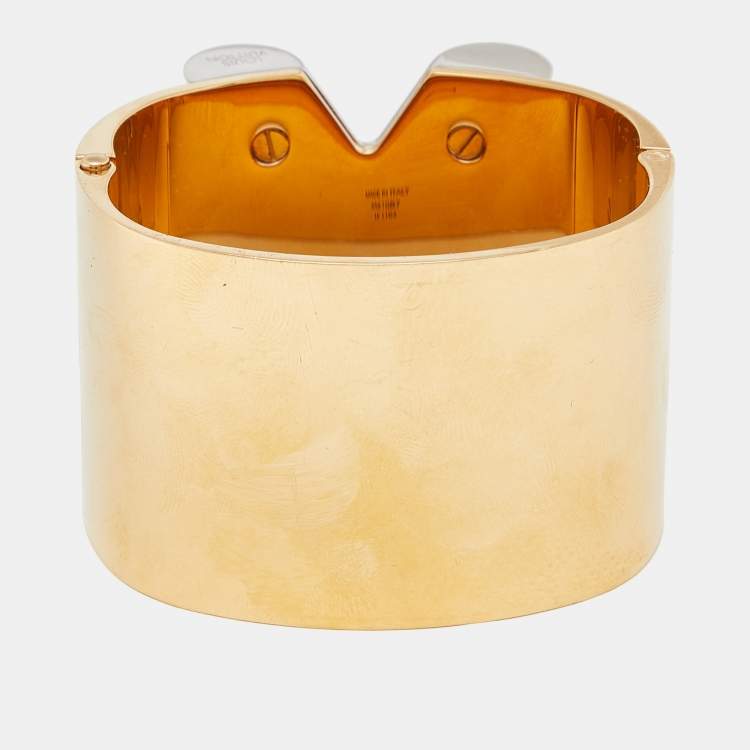 Louis vuitton silver store cuff bracelet