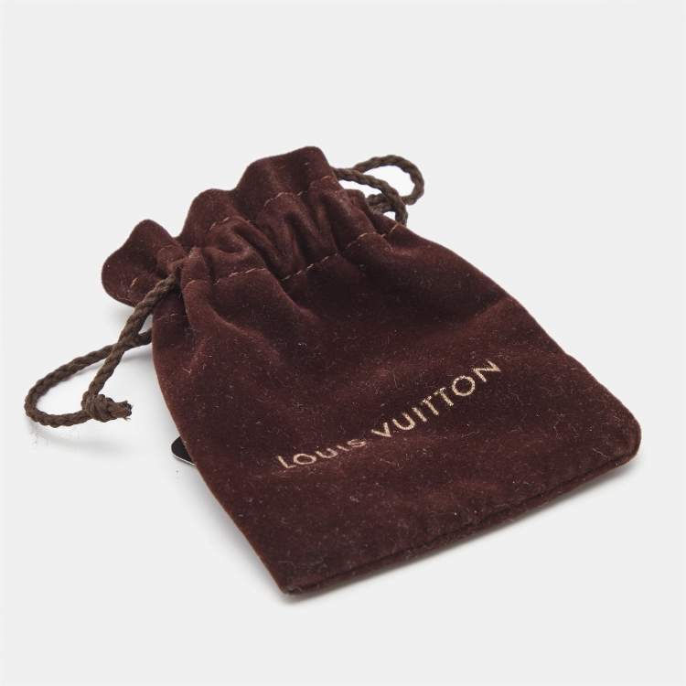 Pre Owned Louis Vuitton Essential V Gold Tone Bracelet