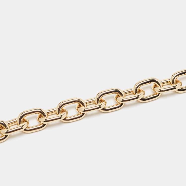 Pre Owned Louis Vuitton Gold Chain Link Shoulder Bag Strap