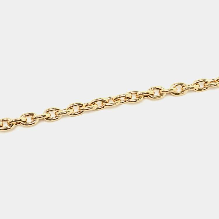 Pre Owned Louis Vuitton Gold Chain Link Shoulder Bag Strap