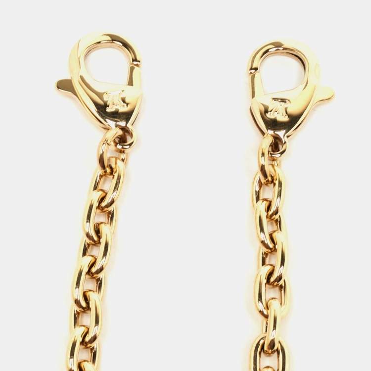 Pre Owned Louis Vuitton Gold Chain Link Shoulder Bag Strap