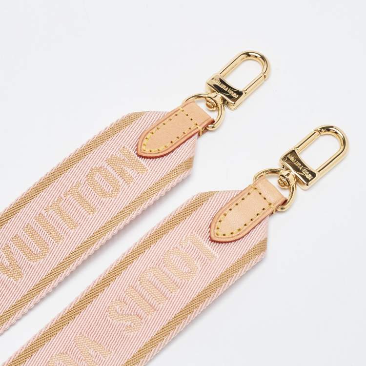 Pre Owned Louis Vuitton Rose Ballerine Monogram Bandouliere Shoulder Bag Strap