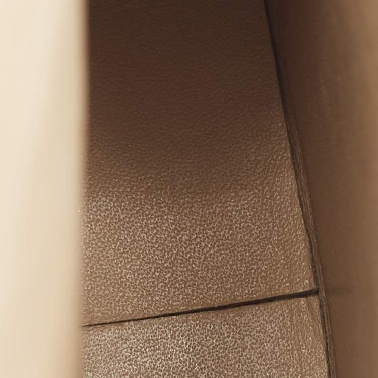 Pre Owned Louis Vuitton Yellow Monogram Vernis Cigarette Case