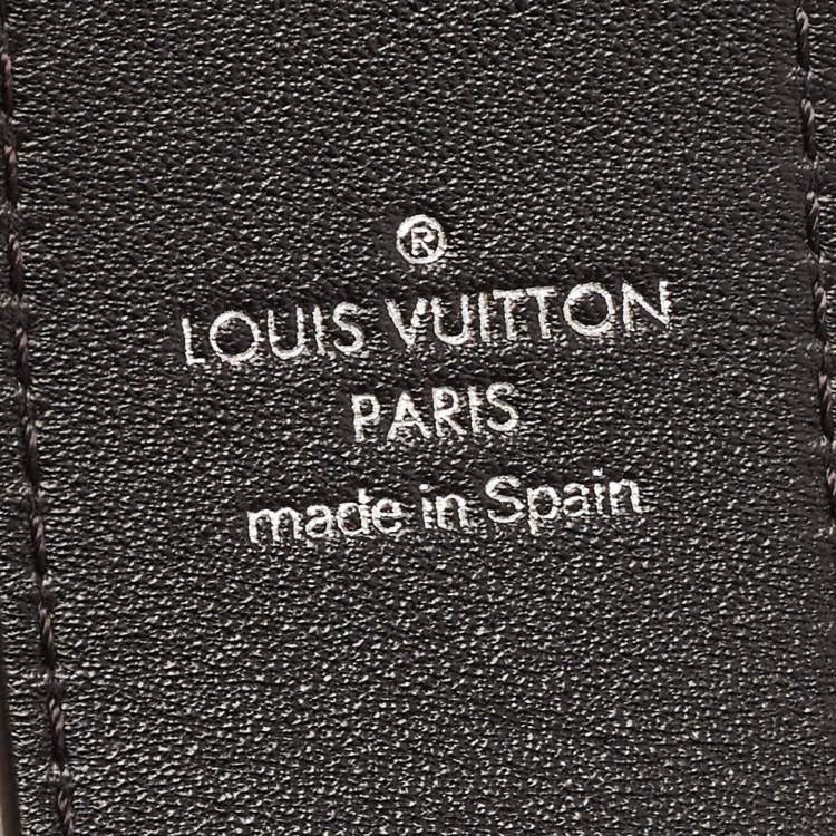 Pre Owned Louis Vuitton Pink Python Bandoulière Shoulder Bag Strap