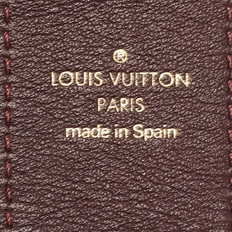 Pre Owned Louis Vuitton Green Python Bandoulière Shoulder Bag Strap